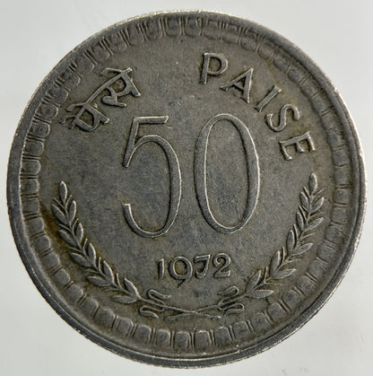1972 India 50 Paise Coin | Collectable Grade