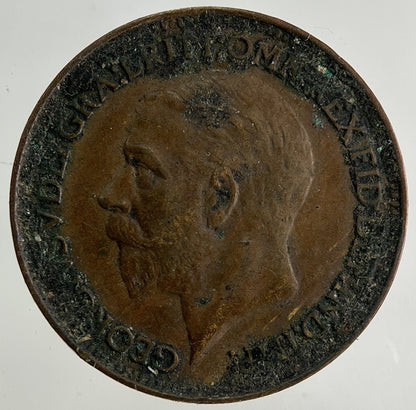 1927 George V Farthing Coin | Fine Collectable Grade