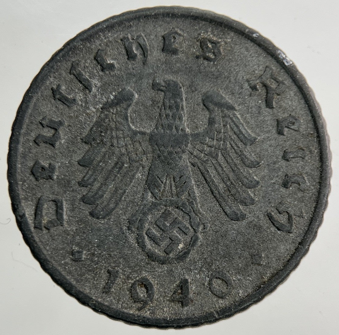 1940 German Nazi 5 Pfennig Coin | Fine Collectable Grade