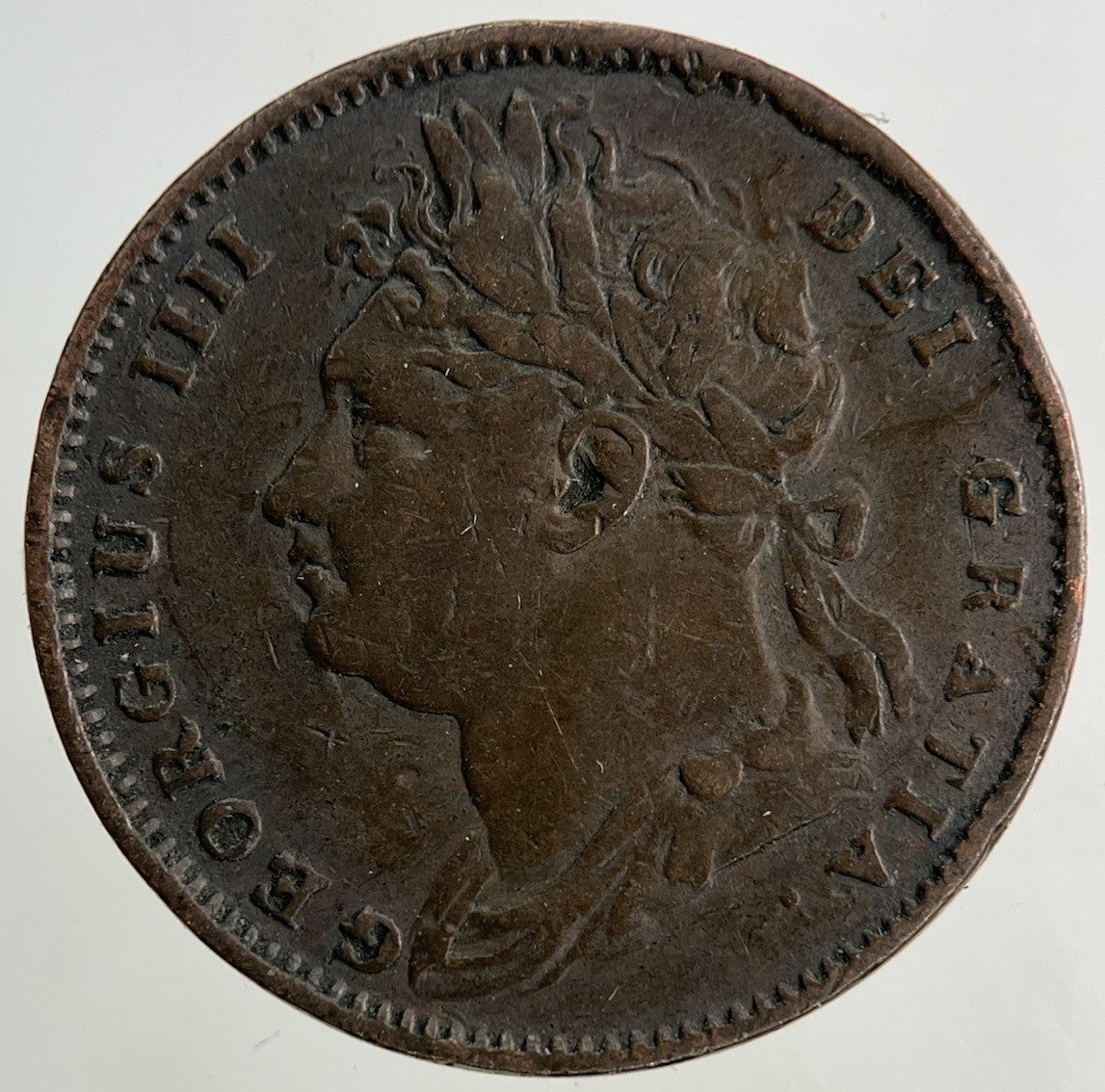 1822 George IV Farthing Coin | Collectable Grade