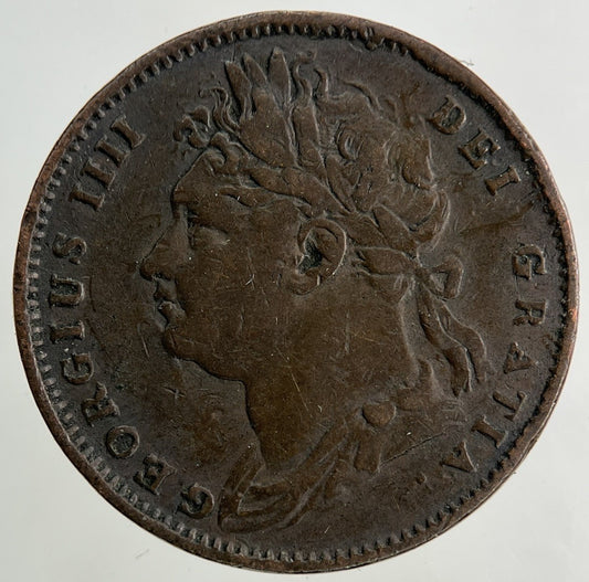 1822 George IV Farthing Coin | Collectable Grade