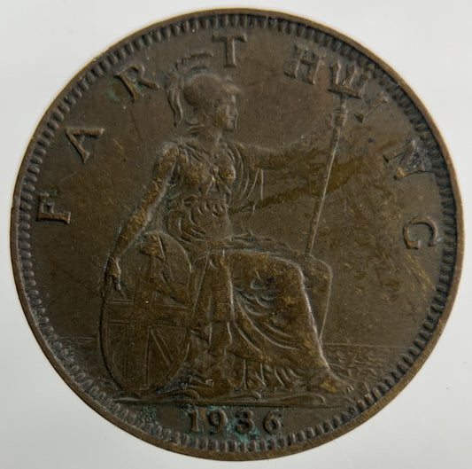 1936 George V Farthing Coin | Collectable Grade