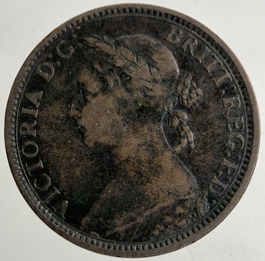 1891 Victoria Farthing Coin | Collectable Grade