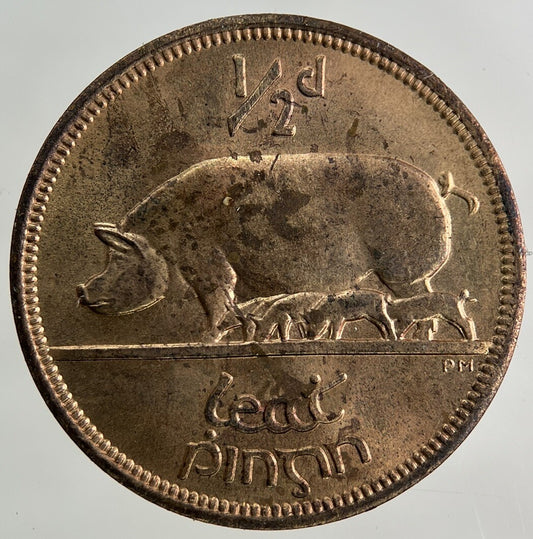 1966 Irish Half - Penny Coin | Very Fine Grade