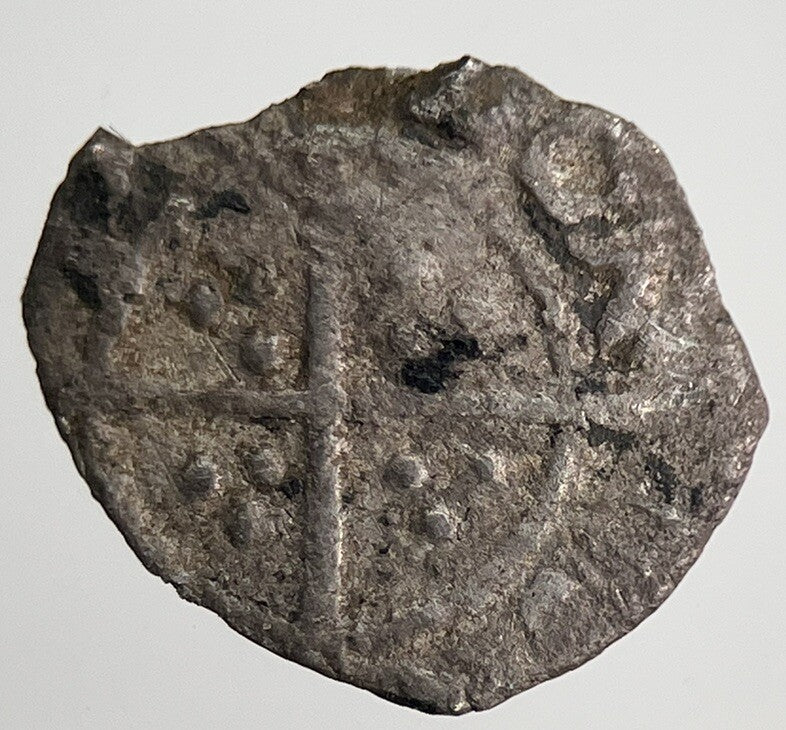 British Edward II 2nd Farthing Hammered Silver Coin | Collectable Grade | a6951