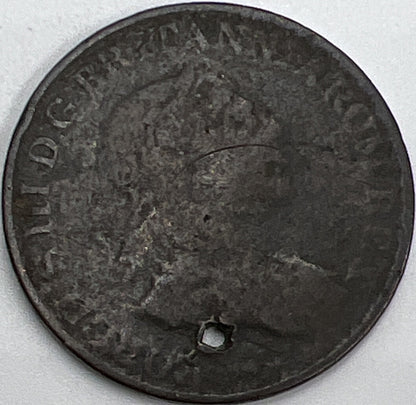1815 Elephant 1 Stiver | Sri Lanka Coin | George III | Worn Grade | a162