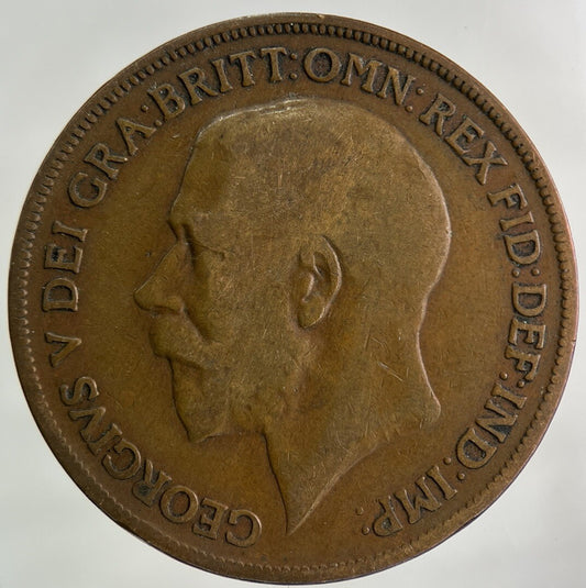 1921 George V One Penny Coin | Collectable Grade