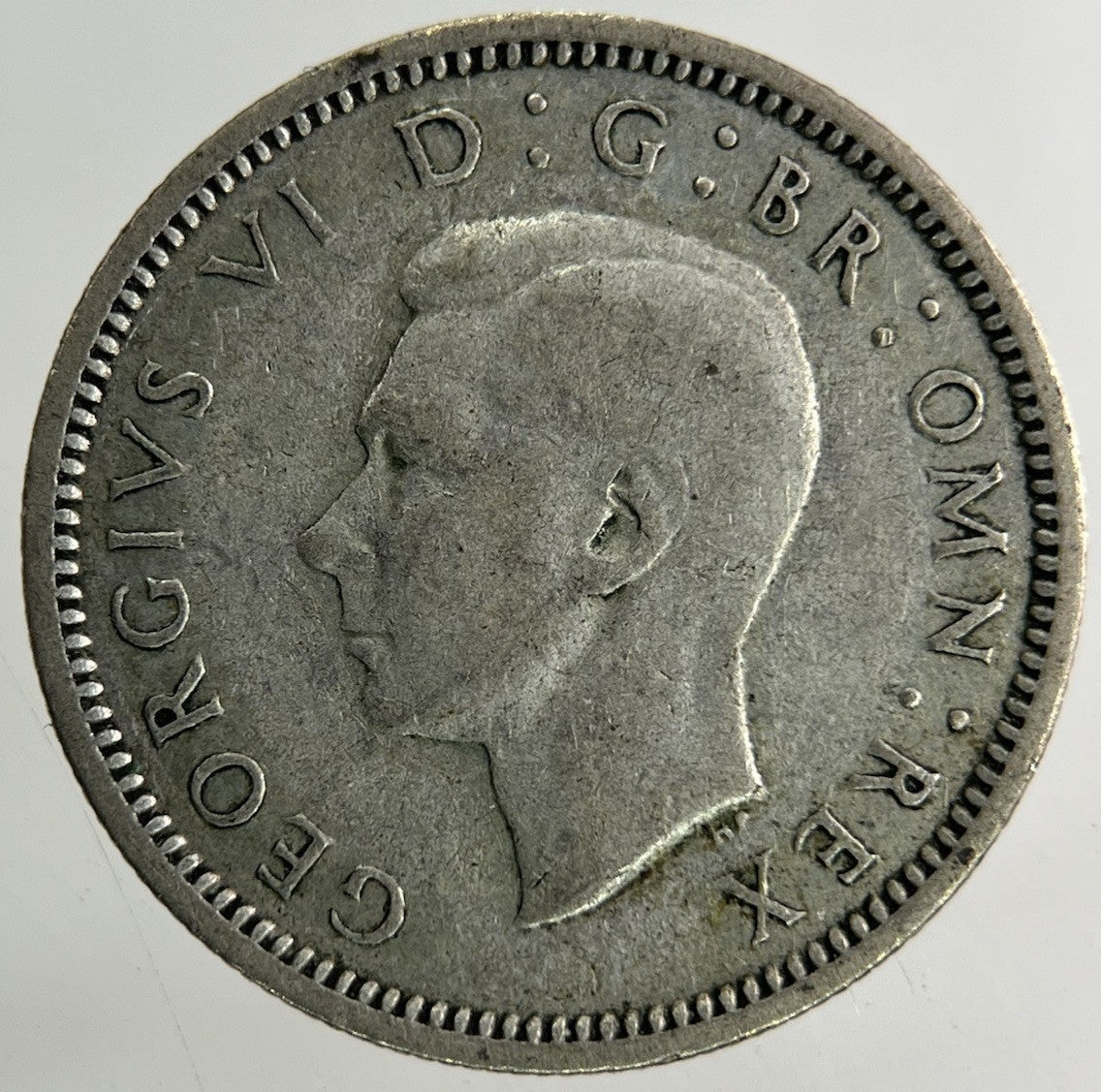 1937 George VI Sixpence Silver Coin | Fine Collectable Grade
