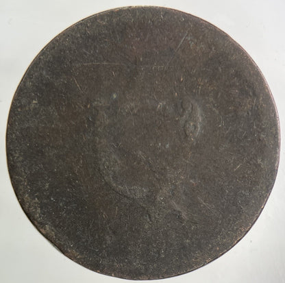 1806 Irish Half - Penny Coin | Worn Grade