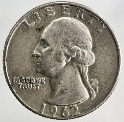 1962 - D US USA Quarter Dollar Silver Coin | Very High Grade