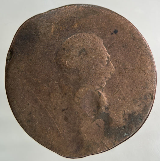 1799 George III 3rd Half - Penny Coin | Worn Grade