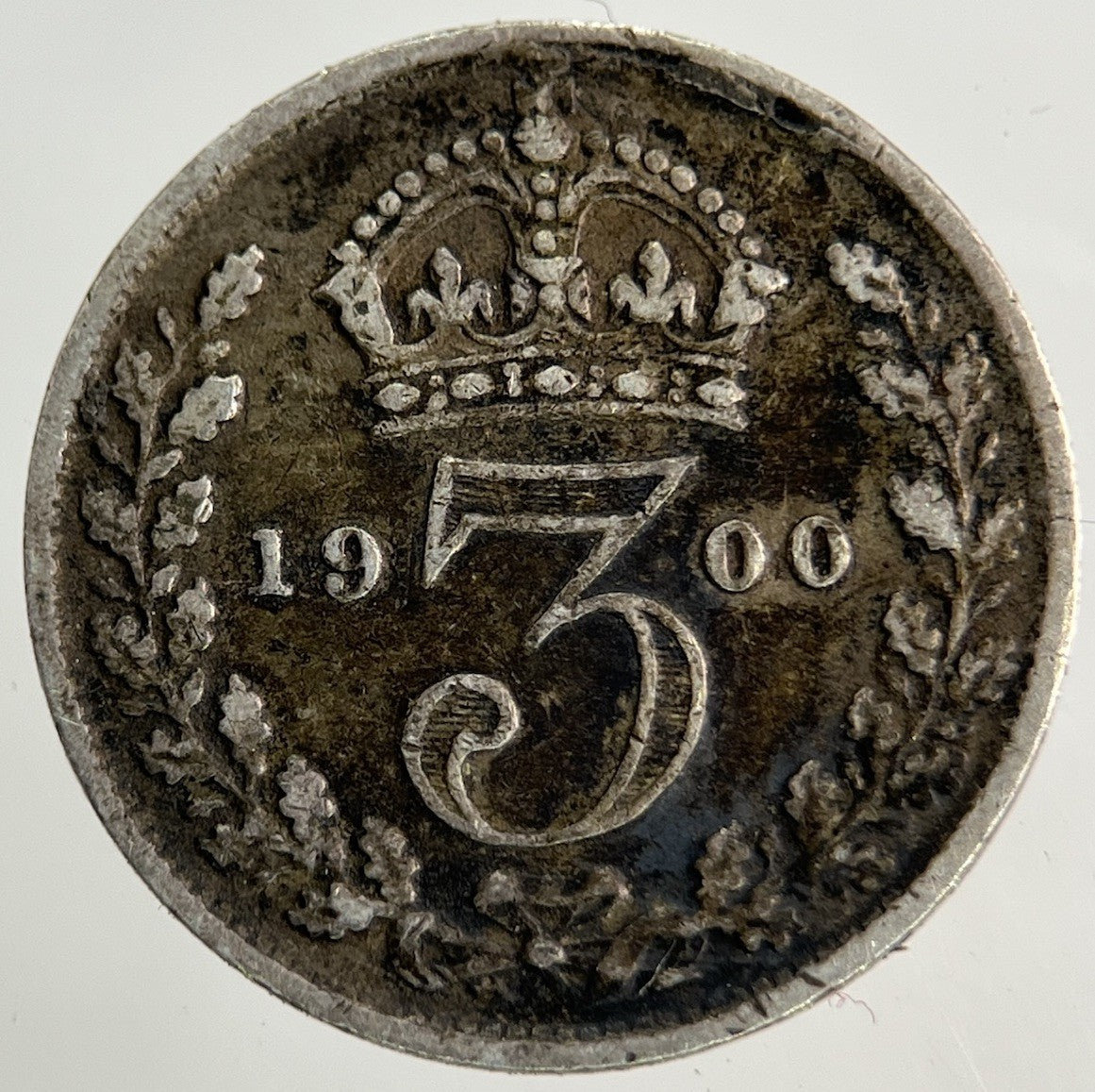 1900 Victoria Threepence Silver Coin | Collectable Grade
