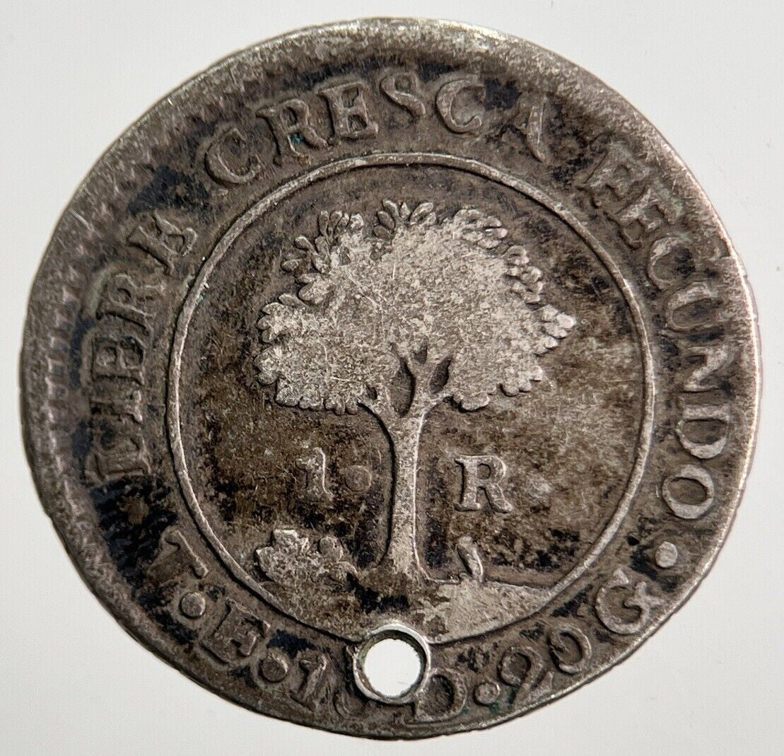 1820 Central America 1 Reale Silver Coin | Fine Collectable Grade | a5370