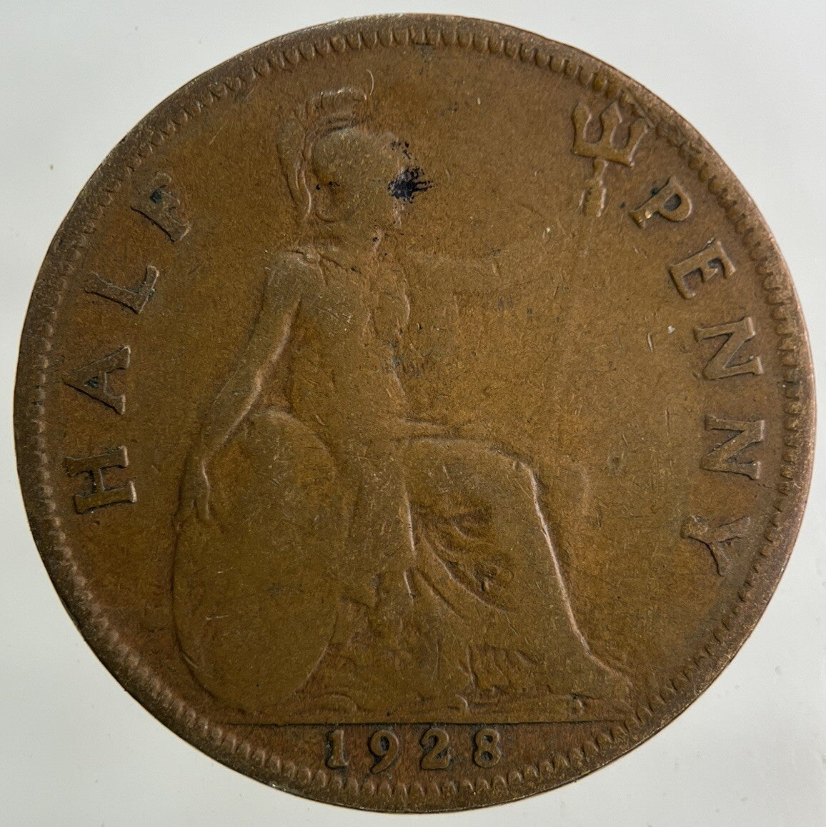 1928 George V Half - Penny Coin | Collectable Grade