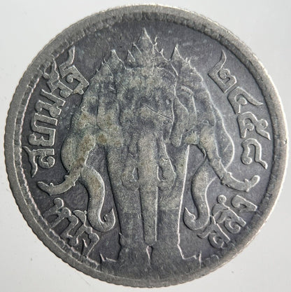 1919 - 1921 Thai 1 Salung 1/4 Baht Rama VI Silver Coin | Collectable Grade | a4480