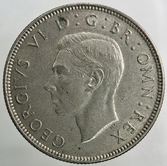 1944 George VI Florin Silver Coin | Very High Grade
