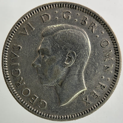 1943 George VI Shilling Silver Coin | Fine Collectable Grade