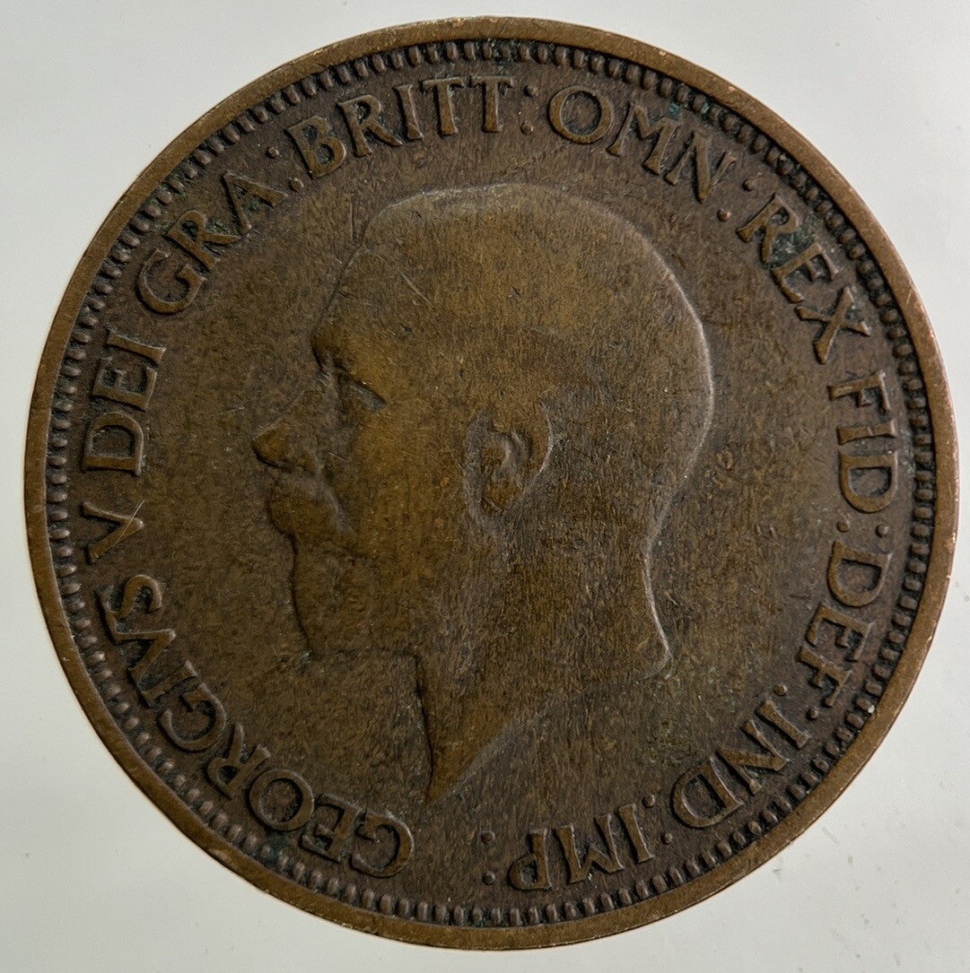 1934 George V Half - Penny Coin | Fine Collectable Grade