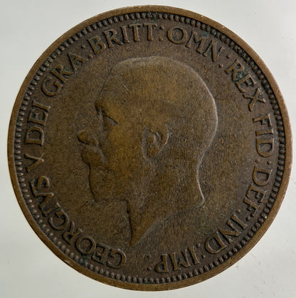1934 George V Half - Penny Coin | Fine Collectable Grade