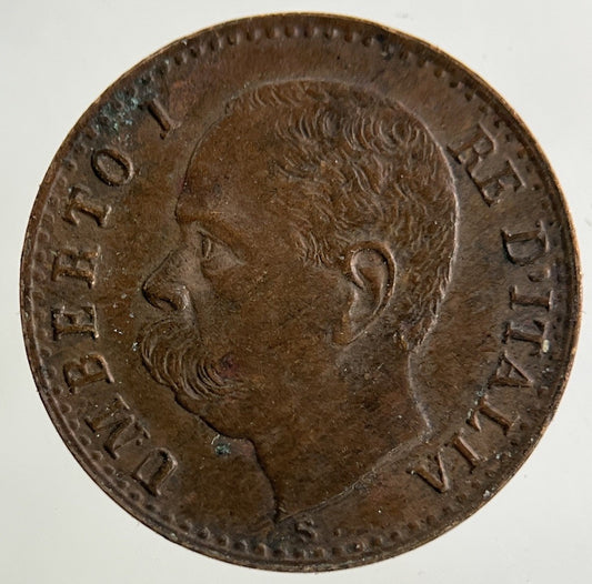 1895 Italy 1 Centesimo Coin | Very High Grade