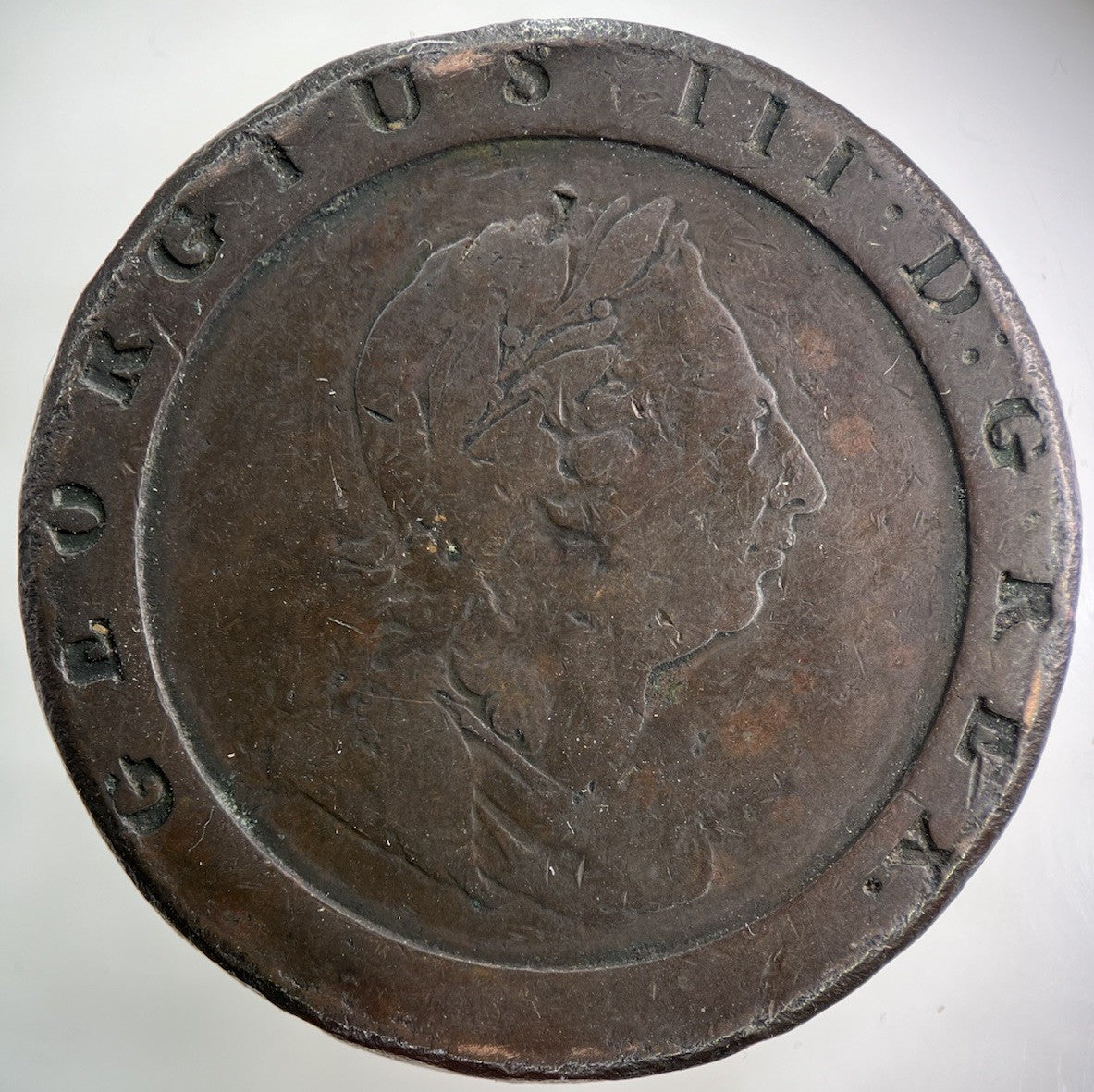 1797 George III 3rd Cartwheel Two - pence Coin | Collectable Grade