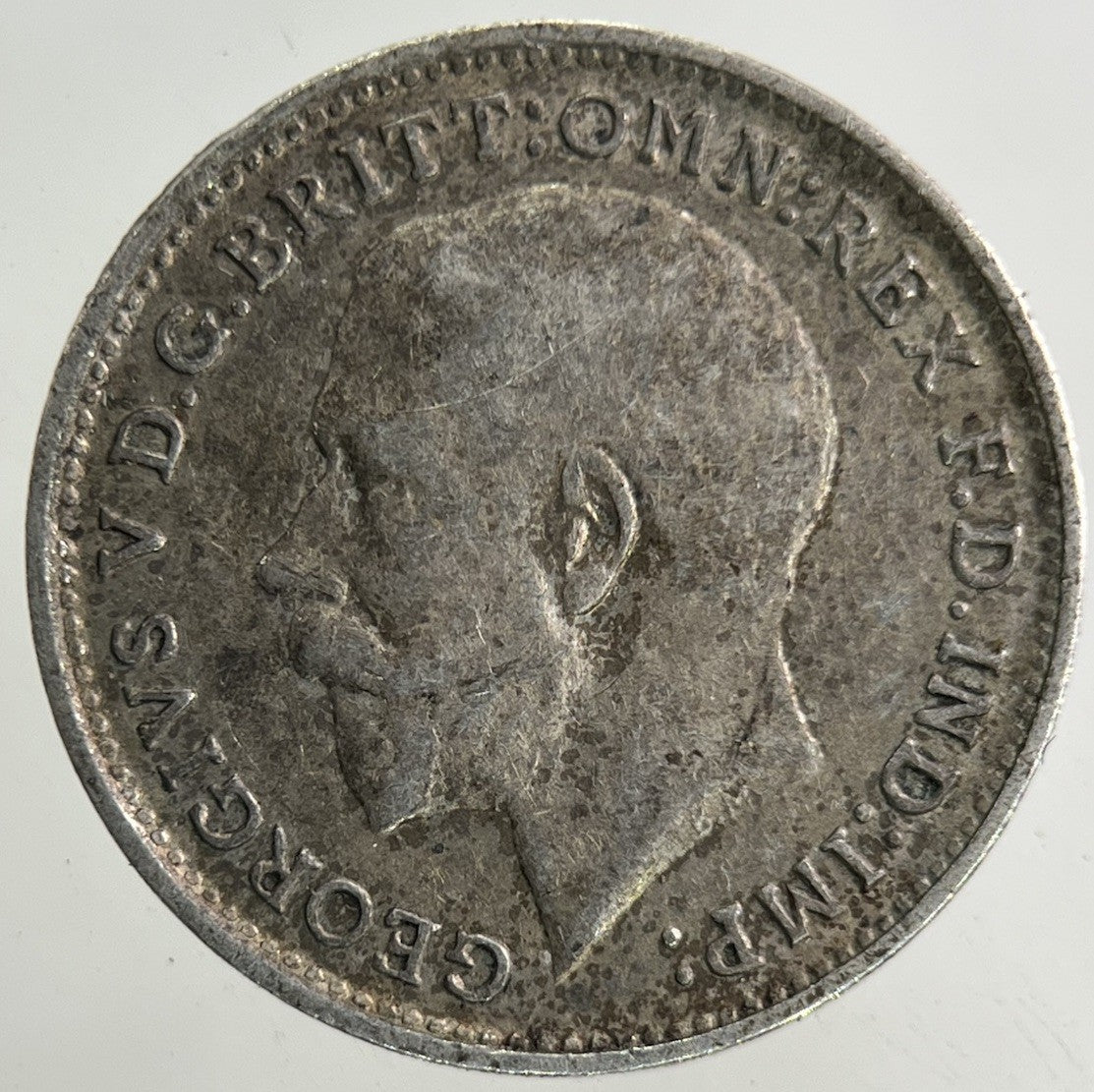 1918 George V Threepence Silver Coin | Collectable Grade