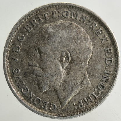 1918 George V Threepence Silver Coin | Collectable Grade