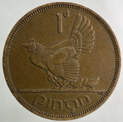 1952 Irish One Penny Coin | Very High Grade