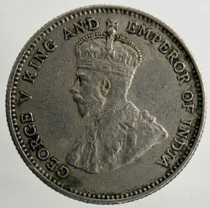 1935 Hong Kong Ten 10 Cents Coin | Fine Collectable Grade