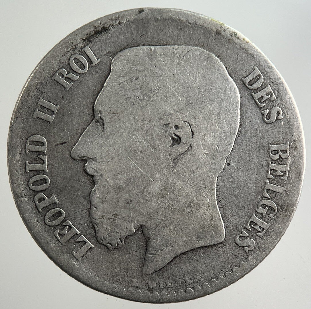 Belgium 1 Franc Silver Coin | Collectable Grade