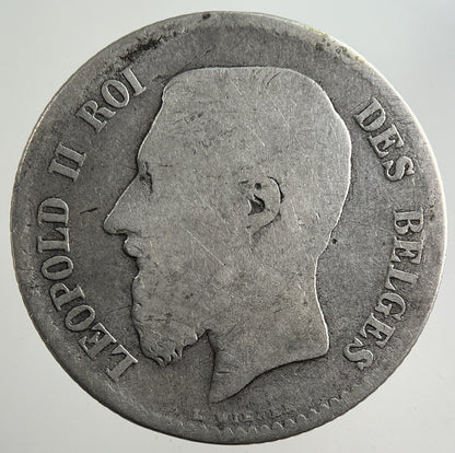 Belgium 1 Franc Silver Coin | Collectable Grade