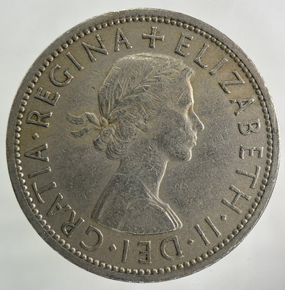 1960 Elizabeth II 2nd Half - Crown Coin | Fine Collectable Grade