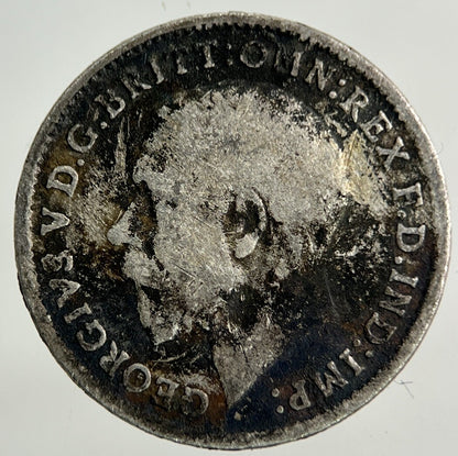 1920 George V Threepence Silver Coin | Fine Collectable Grade
