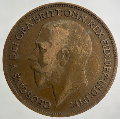1920 George V One Penny Coin | Collectable Grade