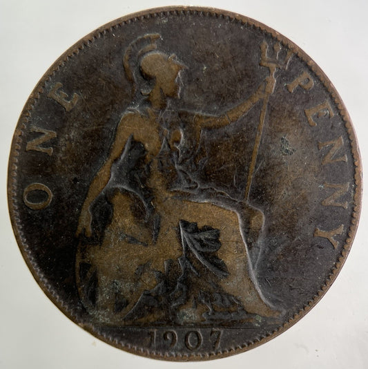 1907 Edward VII One Penny Coin | Collectable Grade