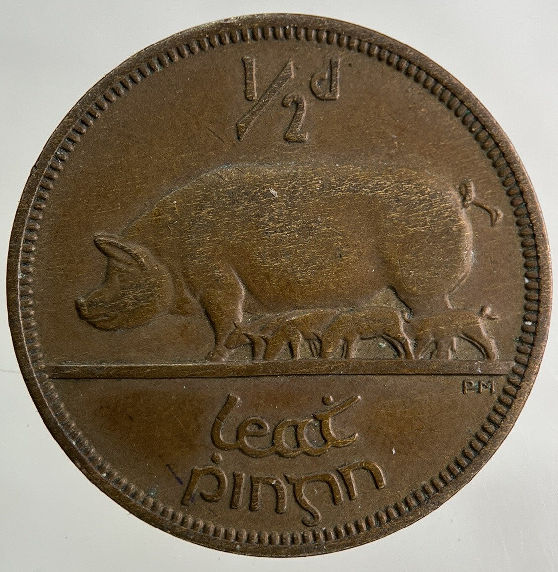 1935 Irish Half - Penny Coin | Fine Collectable Grade