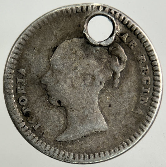 1843 Victoria Three - Half - Pence 1 1/2 Silver Coin | Collectable Grade