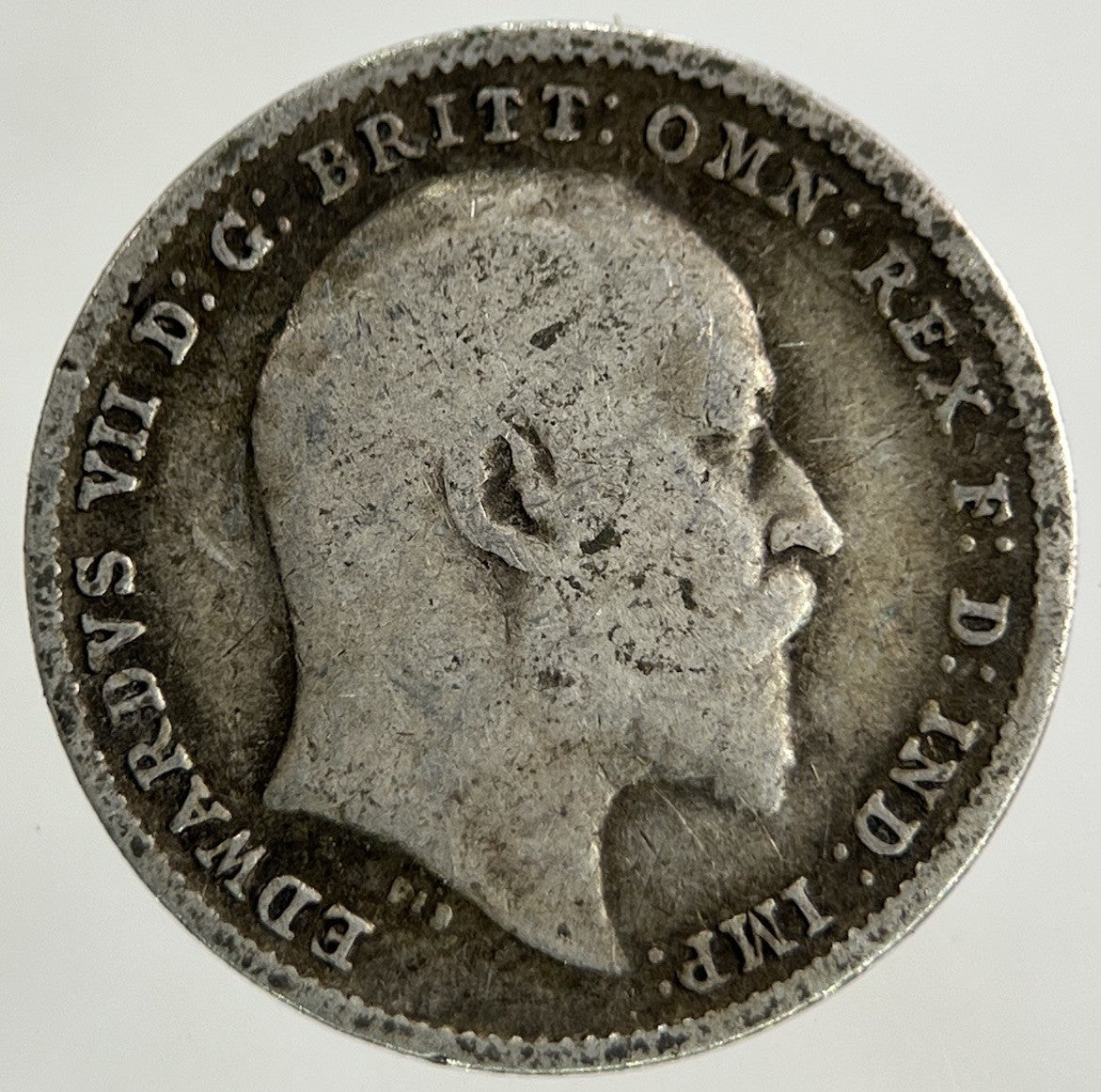 1902 Edward VII Threepence Silver Coin | Collectable Grade