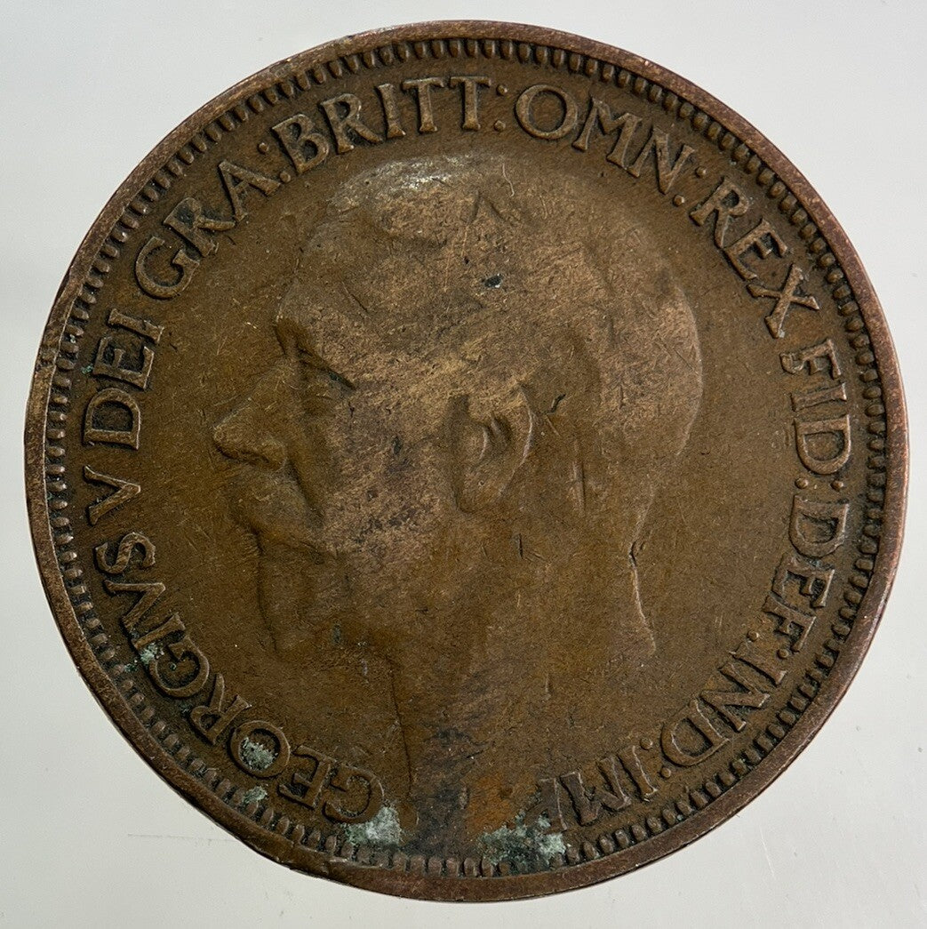 1927 George V Half - Penny Coin | Collectable Grade