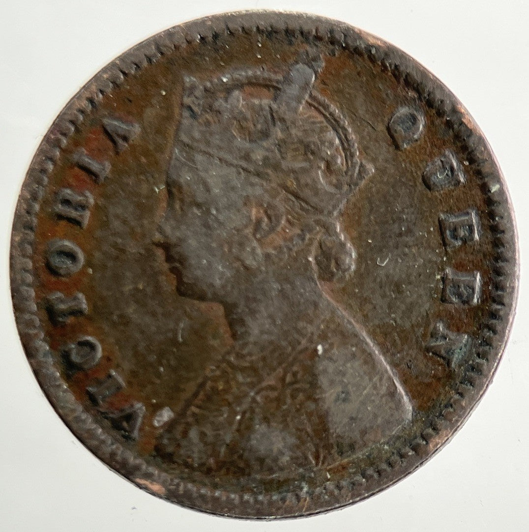 1876 India 1/12 Anna Coin | Collectable Grade