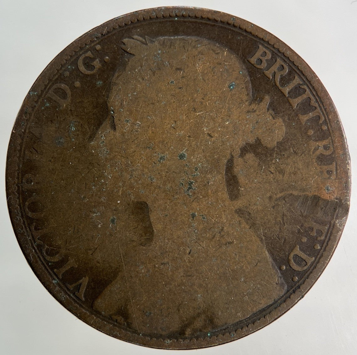 1882 Victoria One Penny Coin | Collectable Grade