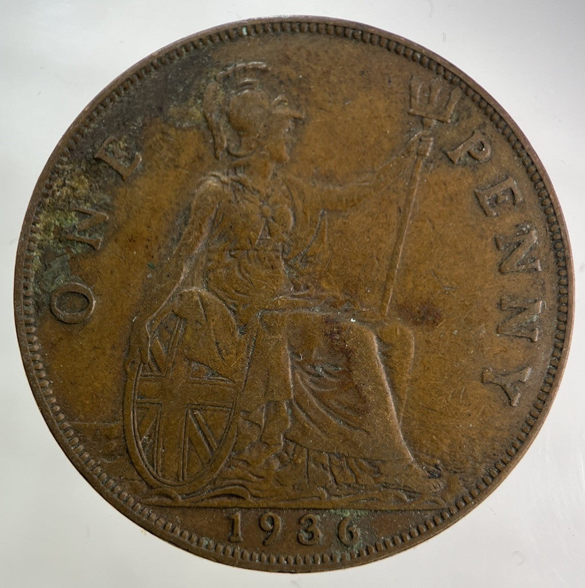1936 George V One Penny Coin | Fine Collectable Grade