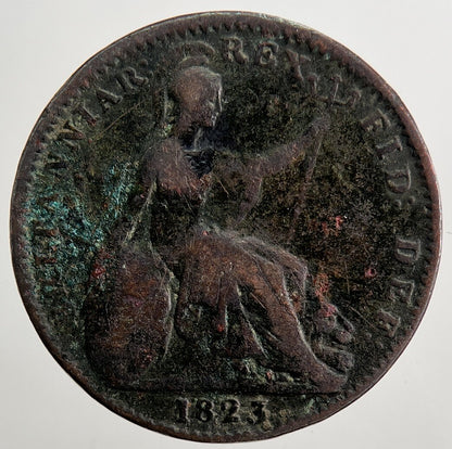 1823 George IV Farthing Coin | Collectable Grade | a5020