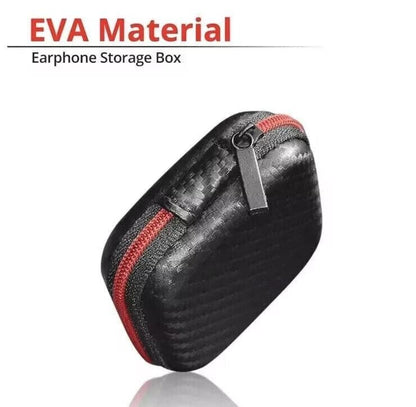 Portable Headset Earphone Hard Case Storage Pouch Box Bag shell Earbud