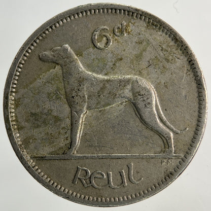 1942 Irish Sixpence Coin | Fine Collectable Grade