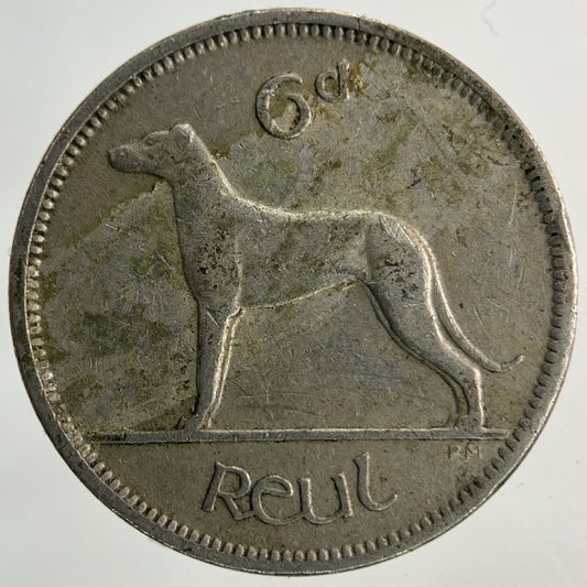 1942 Irish Sixpence Coin | Fine Collectable Grade