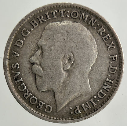 1918 George V Threepence Silver Coin | Fine Collectable Grade