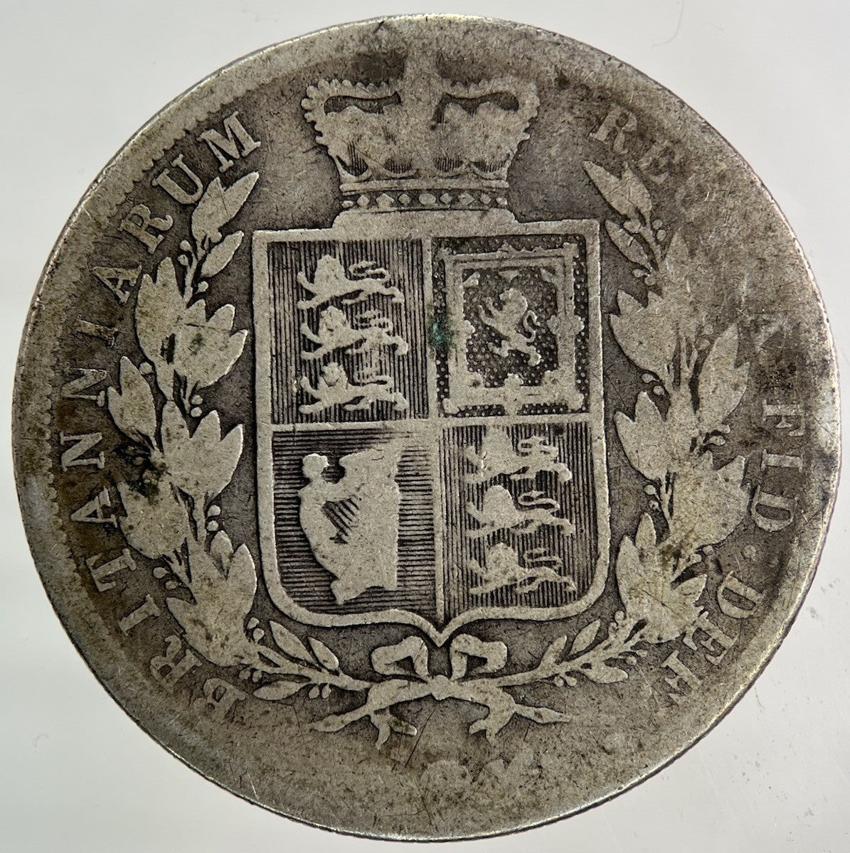 1885 Victoria Half - Crown Silver Coin | Collectable Grade