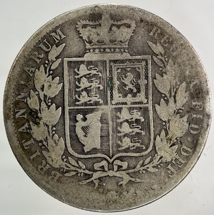 1885 Victoria Half - Crown Silver Coin | Collectable Grade