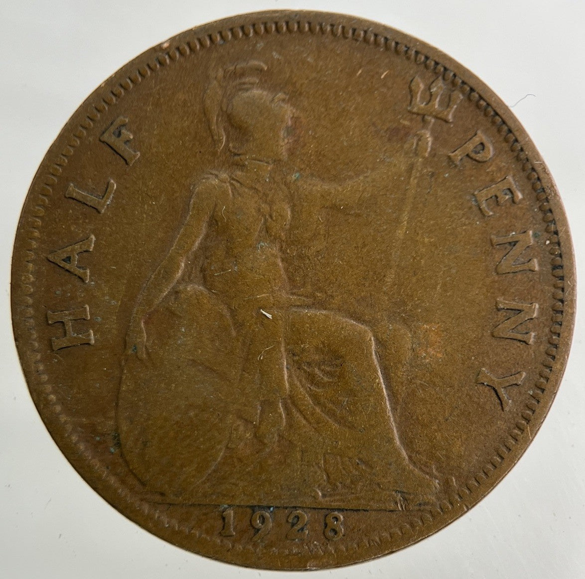 1928 George V Half - Penny Coin | Collectable Grade